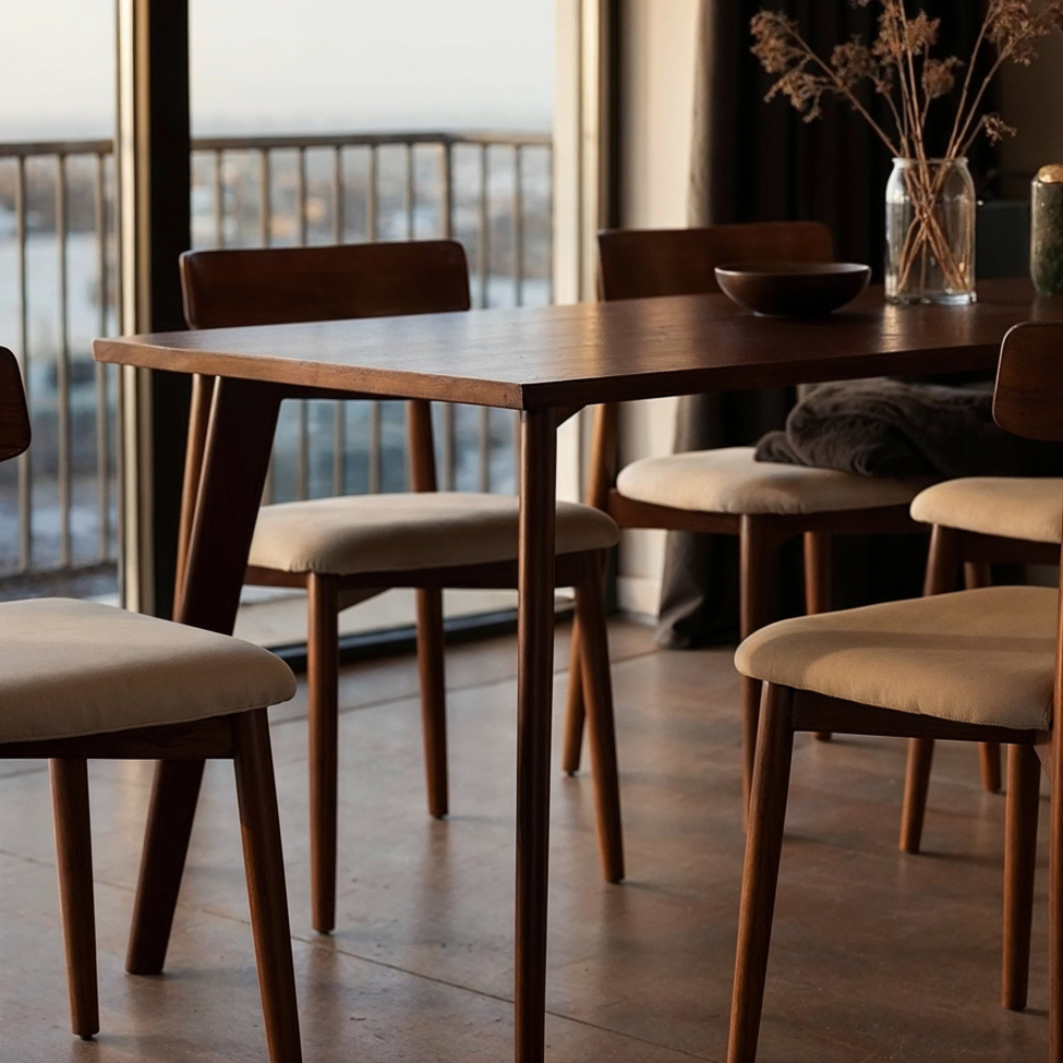 Stół jadalny 'Nordisk' 180x70cm - Orzech