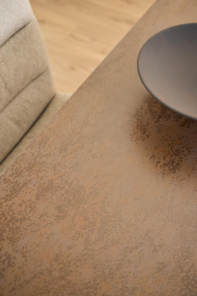 Stół 'Heaven' 135x80cm - Brązowy/Czarny