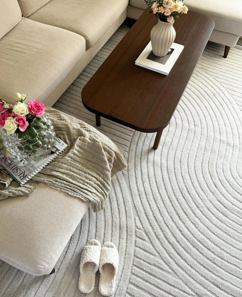 Dywan typu shaggy 'Shaggy Indoor-Outdoor' - Kremowy