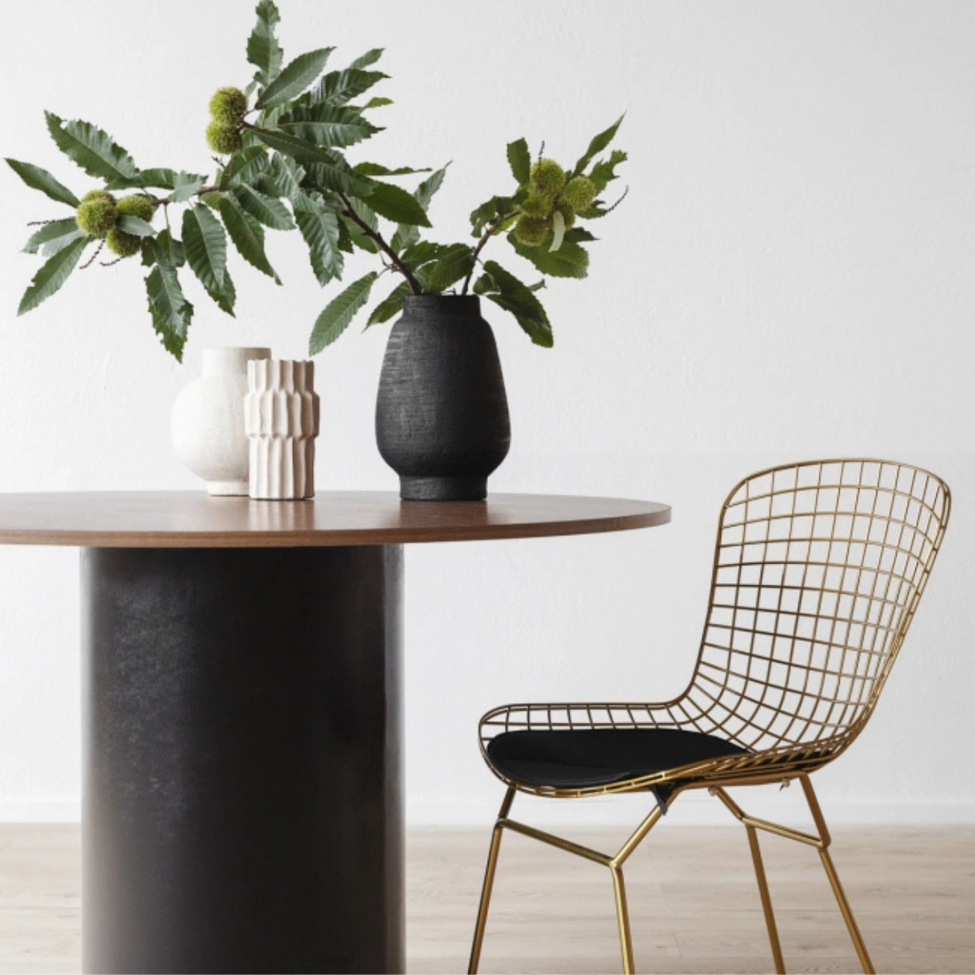 Stół 'Rounded' Okrągły 120cm - Orzech