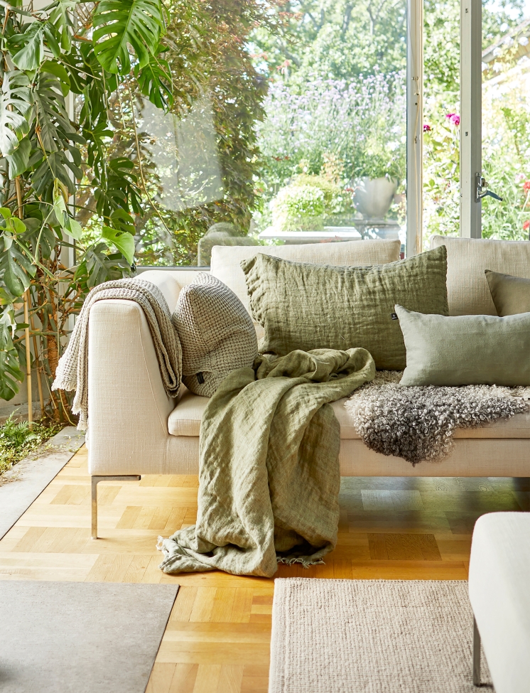 Koc 'Hannelin' 130x170 - Zielony