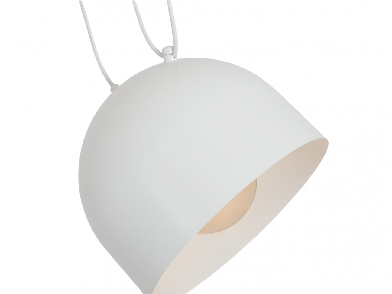 Lampa sufitowa 'Popo' - Biała