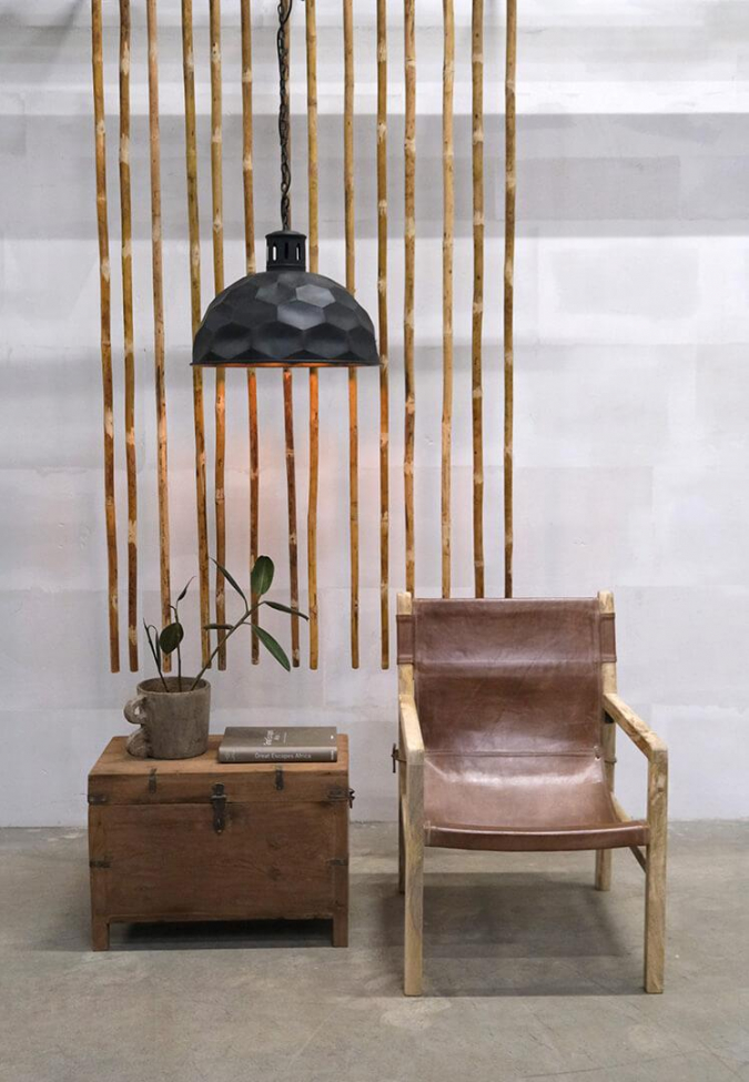 Fotel 'Blixen' - Brązowy