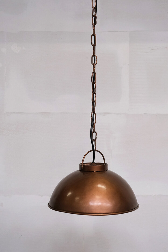 Lampa sufitowa 'Thormann' - Miedź