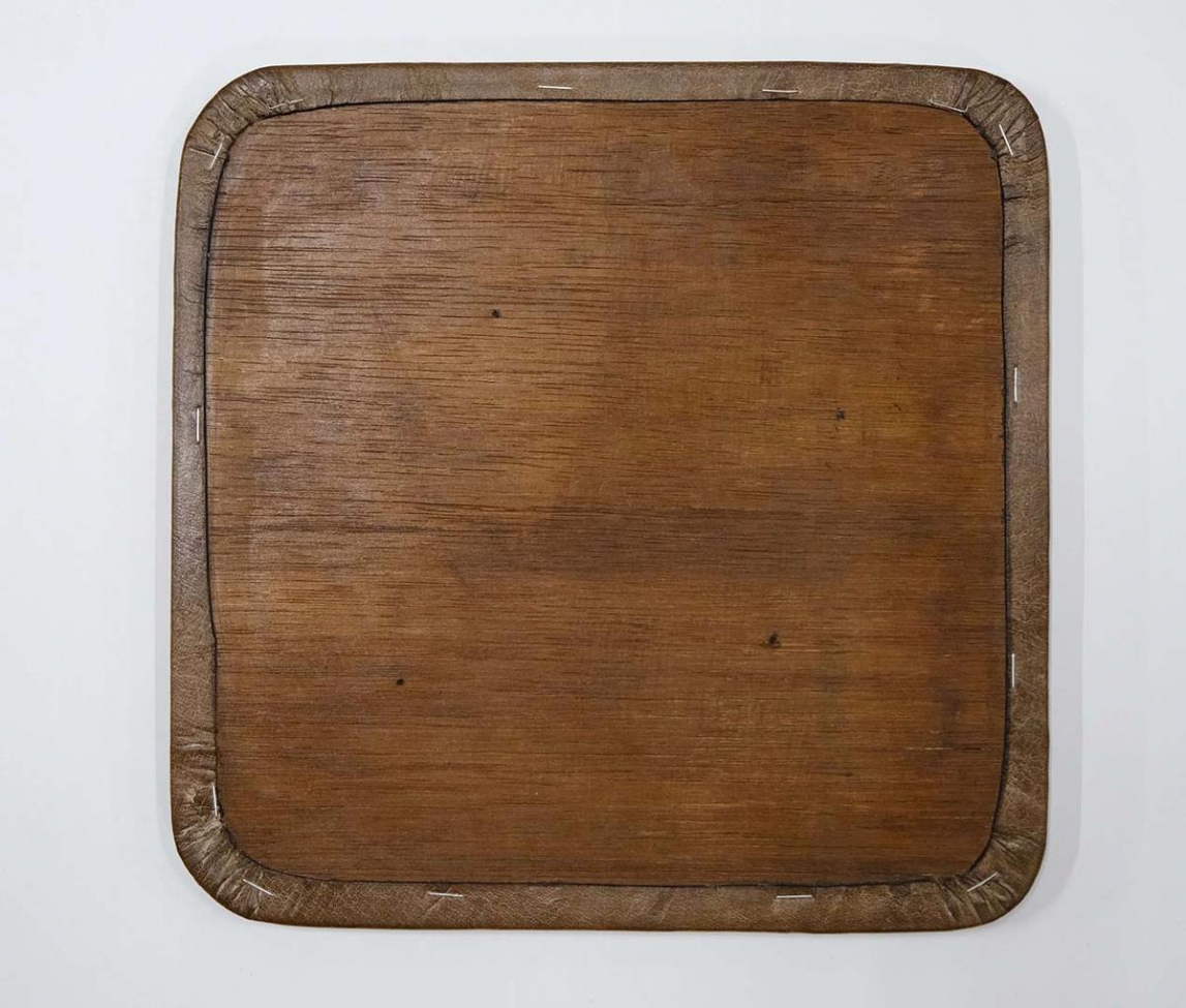 Poduszka siedziskowa 'Sitt' 30cm - Skóra