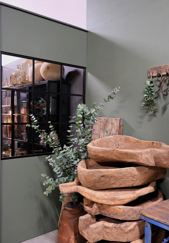 Ściana przemysłowa 'Nowy Jork' S - Szkło