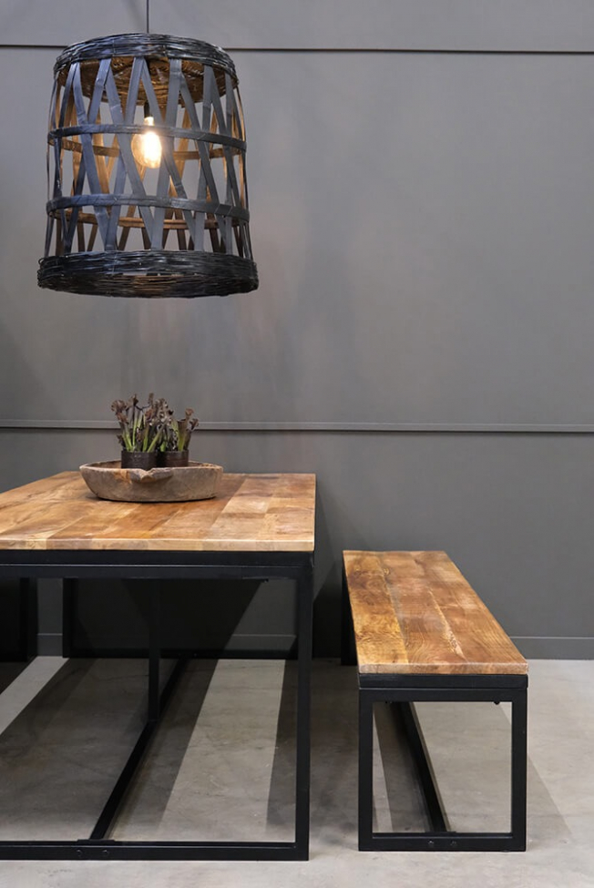 Ławka 'Ronaldo' - Drewno