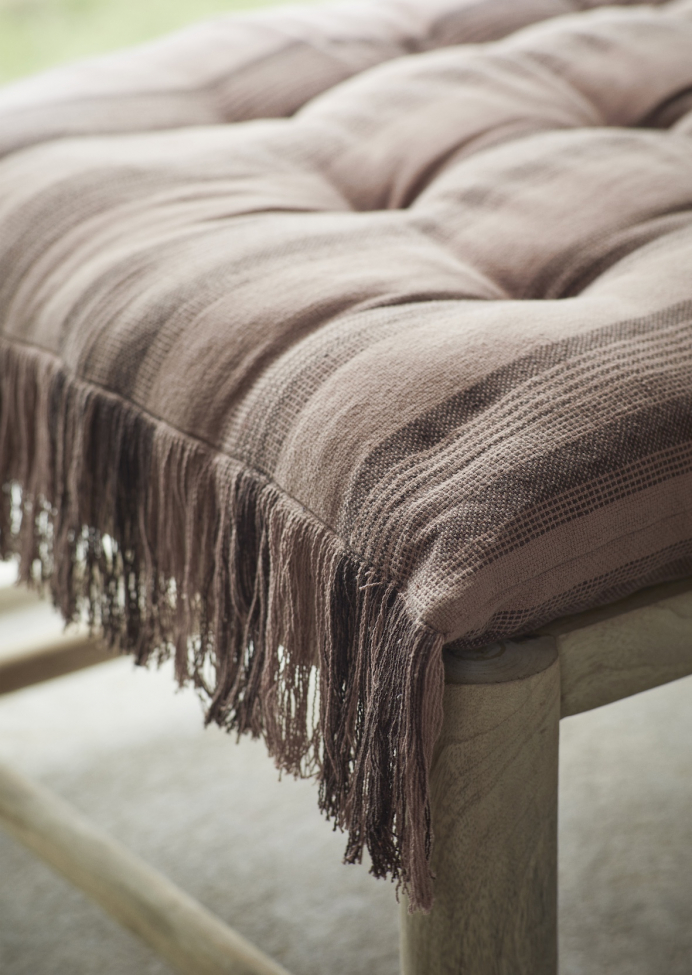 Ławka 'Drewno mango' 140 cm - Naturalna