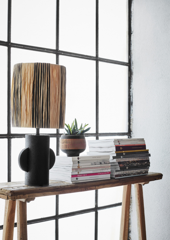 Stolik pomocniczy 'Recycled' - Naturalne/odzyskane drewno