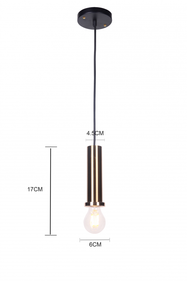 Lampa sufitowa 'Simple' - Mosiądz