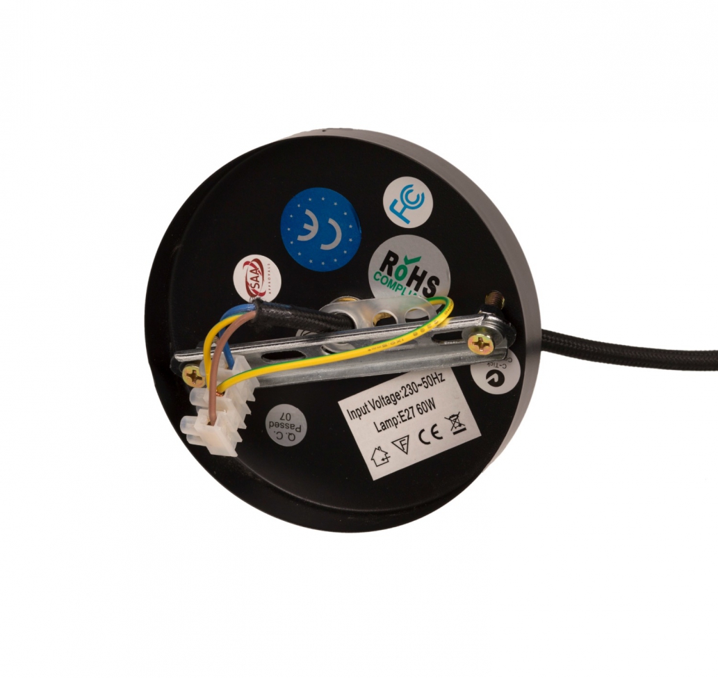 Lampa sufitowa 'Simple' - Różowy