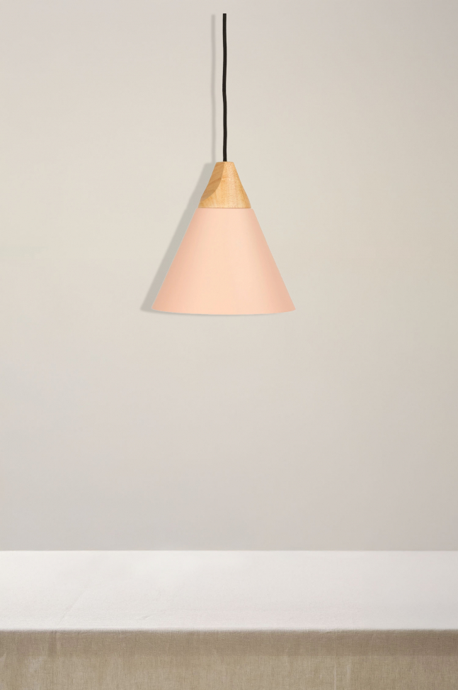 Lampa sufitowa 'Funnel' - Różowy L