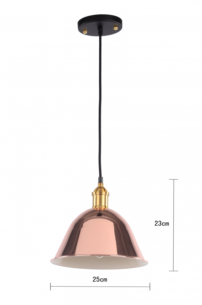 Lampa sufitowa 'Rose' - Różowe złoto