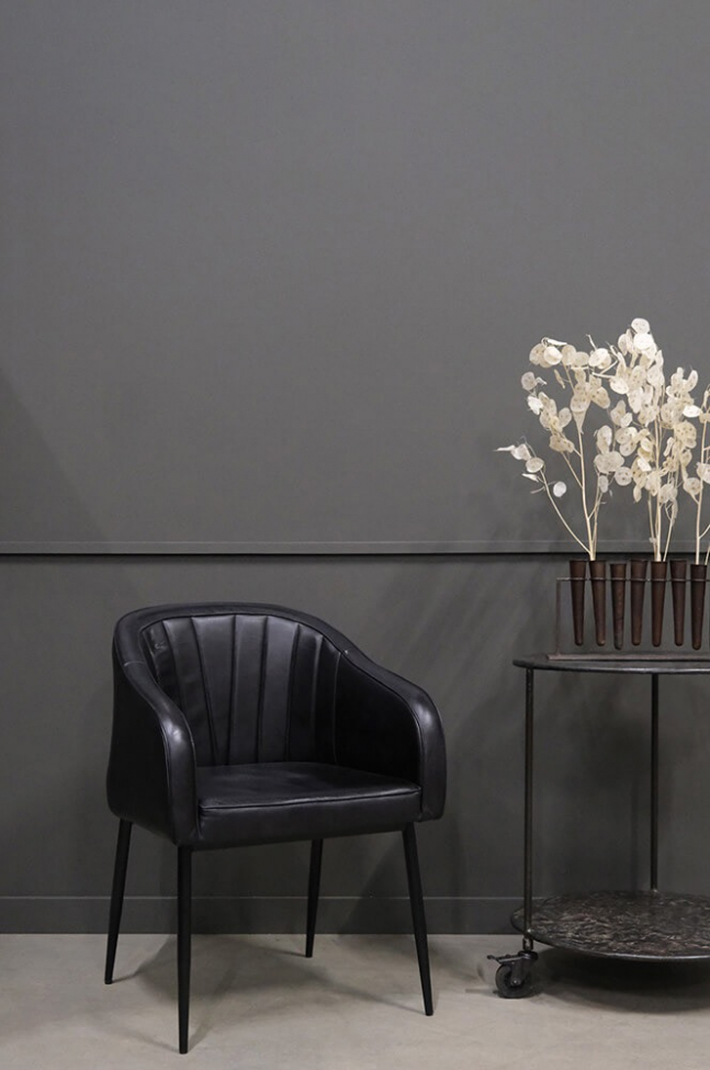 Stolik boczny 'Monaco' Okrągły 60cm - Platyna