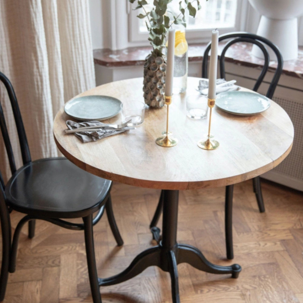 Stół 'Långholmen' Okrągły 80cm - Vintage