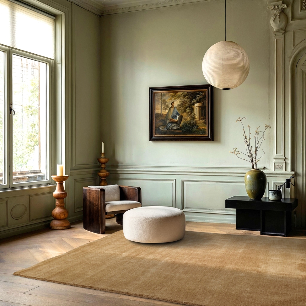 Dywan wełniany „Rozen Handloom Wool Premium” - beżowy