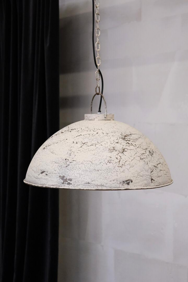Lampa fabryczna vintage 'Thormann' - Antyk