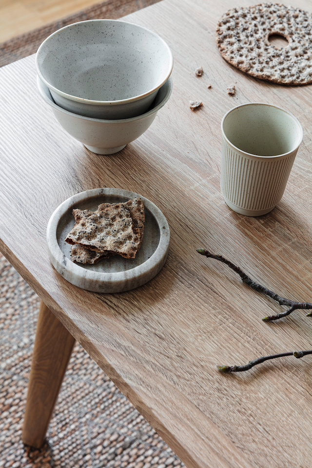 Zestaw jadalny 'Nordisk Elsa' - 1 Stół & 6 Krzeseł